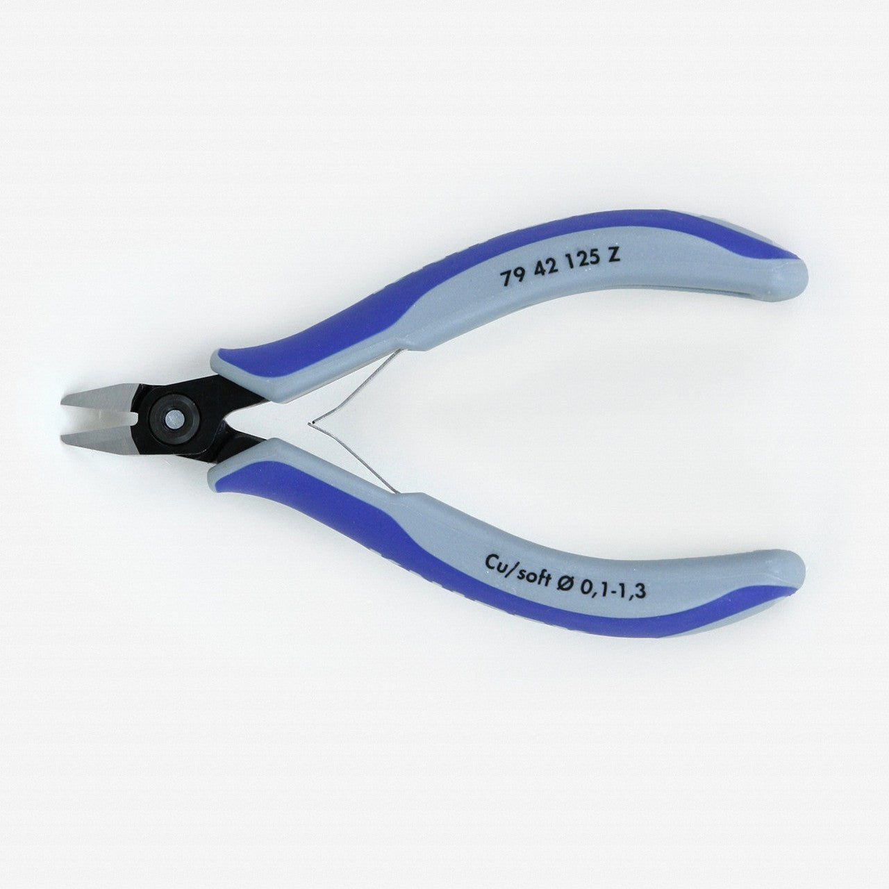 Knipex Z Precision Electronics Diagonal Cutters Pointed Head - MultiGrip NYM Cable (flush cut - soft materials)