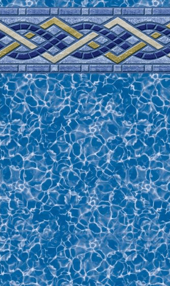 Latham Pool Products LA5RB3000BS2STX 30 ft Round 52 Inch Above Ground EZ-Bead Liner