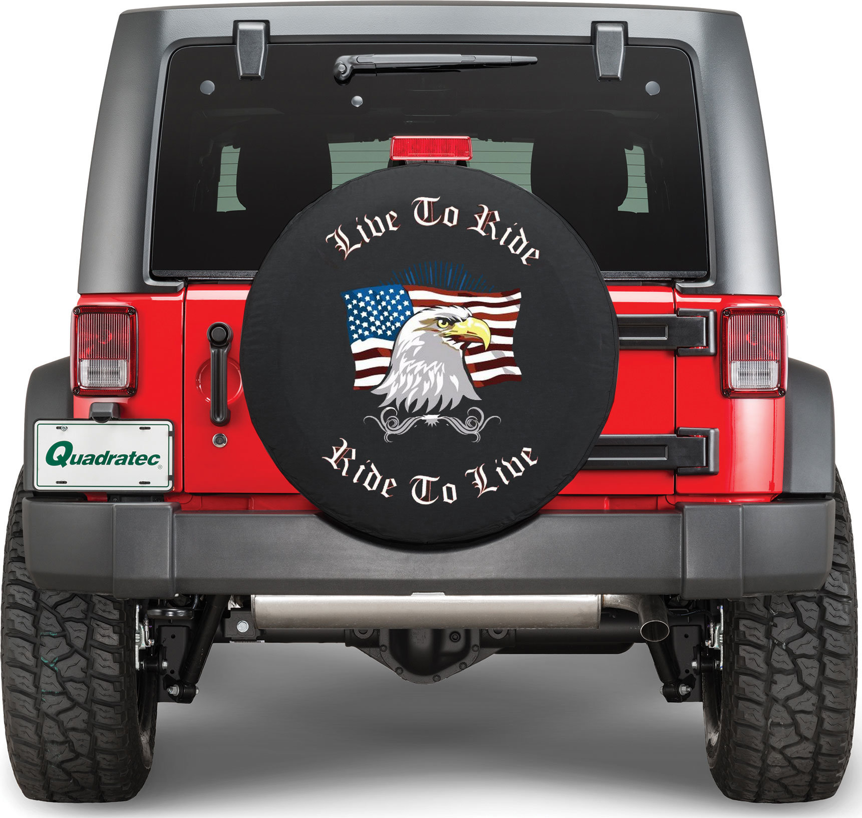Quadratec Live To Ride Tire Cover
