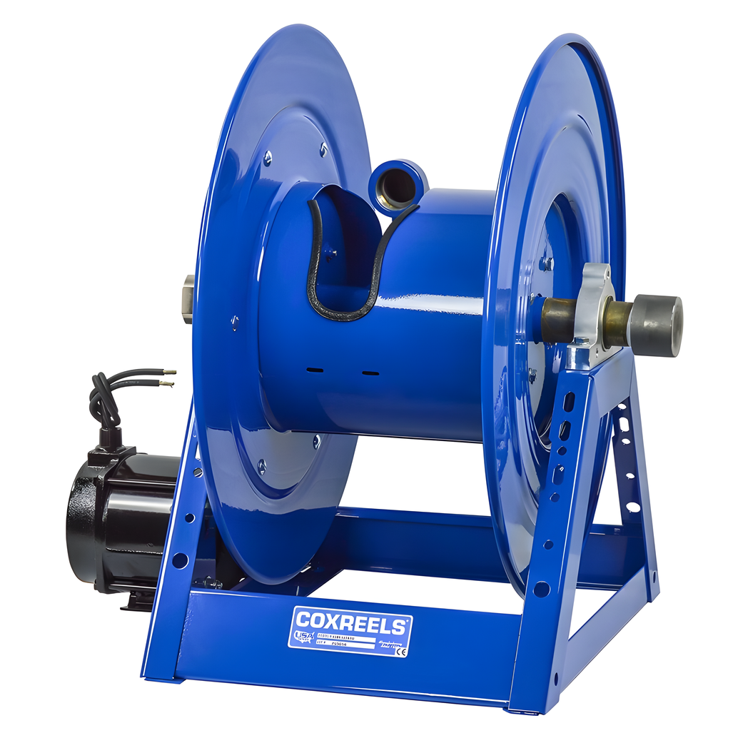 Coxreels1185-2028-AB#6 Gast Air Motor Rewind Oil Hose Reel