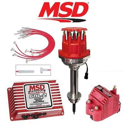 MSD 9257 Ignition Kit Programmable 6AL-2/Distributor/Wires/Coil Chrysler 413-440