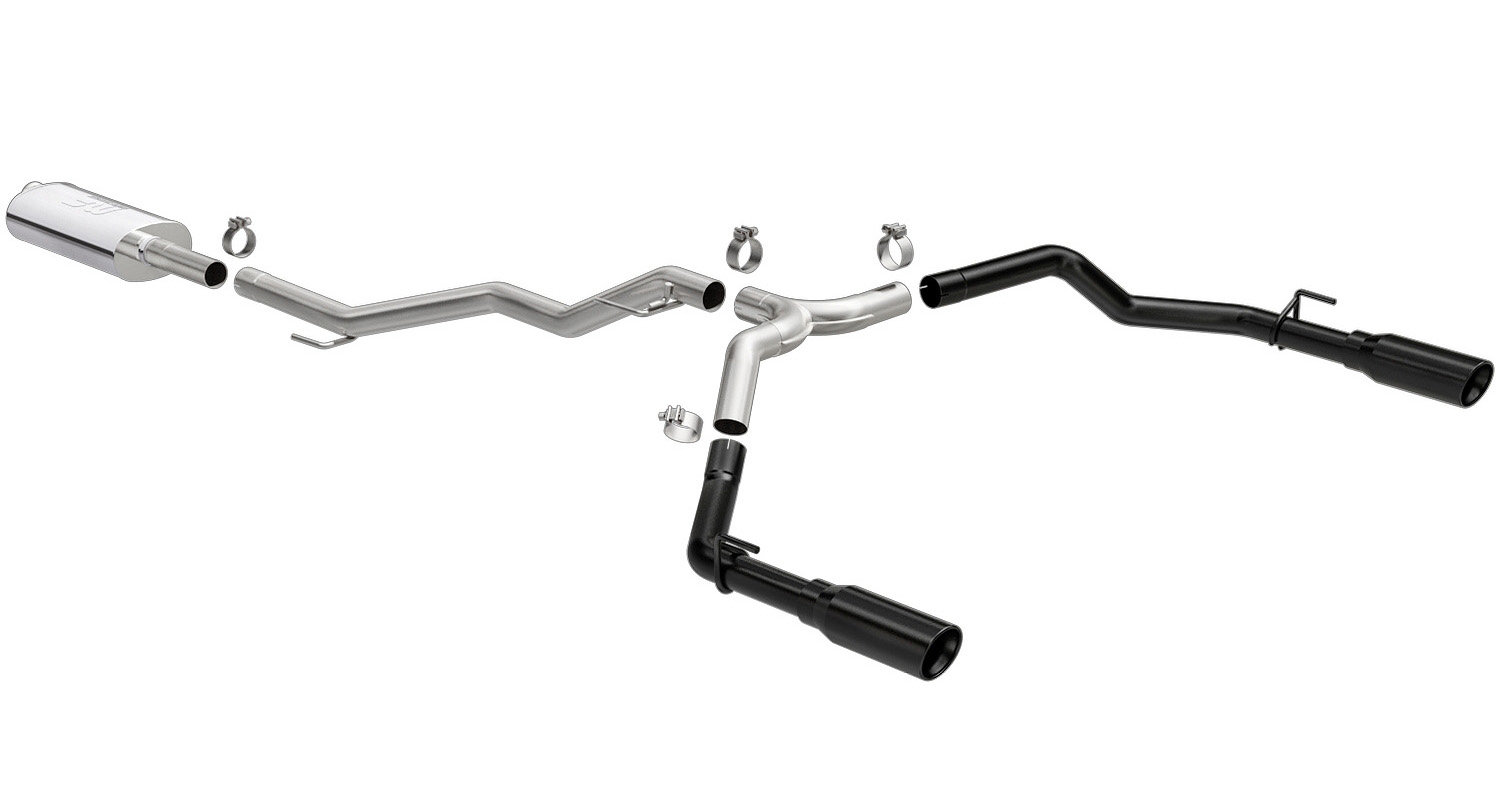 Magnaflow 19487 Street Series Cat-Back Dual Exhaust System for 20-26 Jeep Gladiator JT with 3.6L