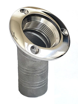 30° Angled Flush Mount - Deck Filler Neck - (No Marking)(1-1/2" OD)