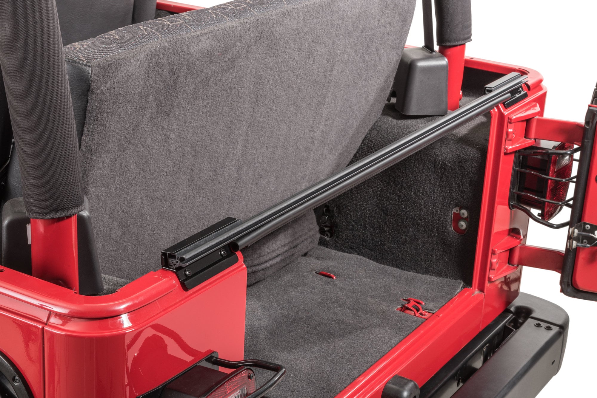 MasterTop Tailgate Bar Kit for 87-06 Jeep Wrangler YJ, TJ and Unlimited