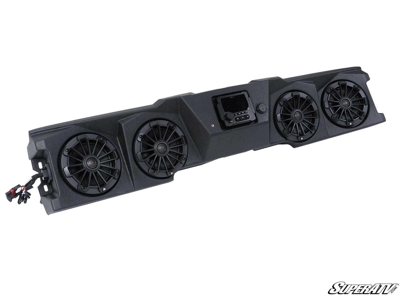 MB QUART 320-WATT STAGE 4 CAN-AM DEFENDER TUNED FOUR-SPEAKER VISOR AUDIO SYSTEM