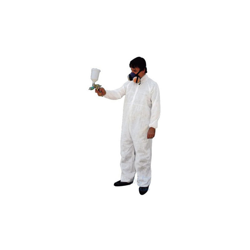 AES Industries 149 X-Large Elastic Waist Coverall, Reusable Breathable Workwear