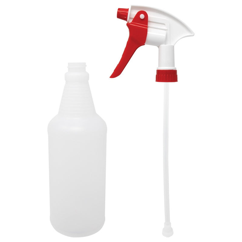 AES Industries 9900 Professional Detailer Spray Bottle - 32 oz with Adjustable Mist and Jet Stream