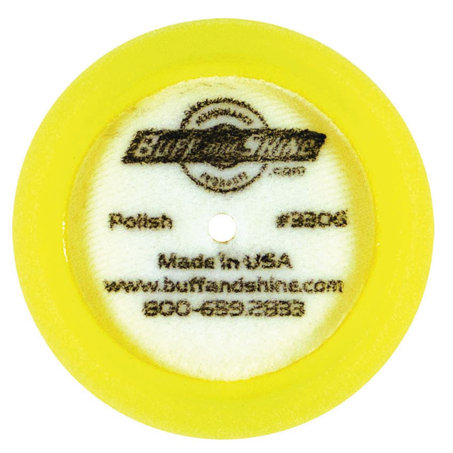 Buff and Shine TP-4 Buffing Starter Kit - 3 in with Four Pads (Heavy, Medium, Polishing, Finishing)
