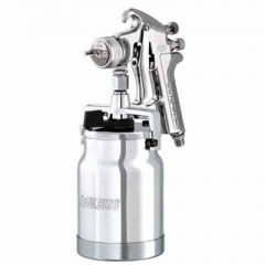 DevilBiss™ TEKNA™ ProLite 905139 Suction Feed Spray Gun with Cup, 1.6, 1.8 mm No