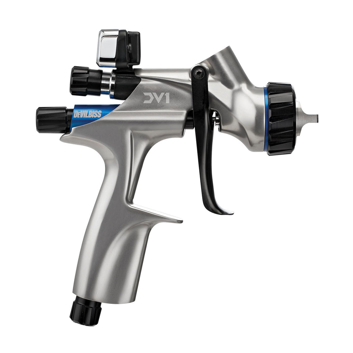 DeVilbiss Dv1-B Plus Dv1 704504 Basecoat Spray Gun, 1.2 MM, 1.3 MM, 1.4 MM Nozz