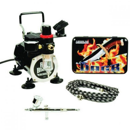 DevilBiss™ DAGR™ DGR-604G-35 Airbrush Kit, Steel