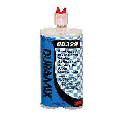 3M 8329 Controlled-Flow Seam Sealer 200 mL Cartridge Black/Amber with 3 min Work Time