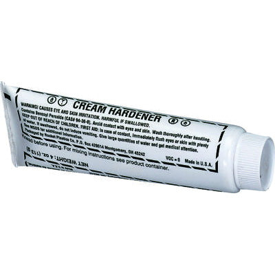 Evercoat 100340 Quick Hardening Cream Hardener 4 oz Tube White Paste
