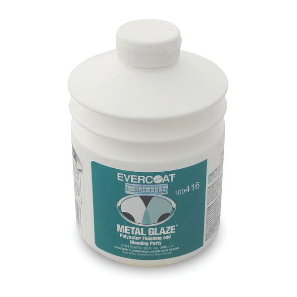 Evercoat Metal Glaze Polyester Finishing and Blending Putty 416 30 oz Pump Thixotropic Liquid with