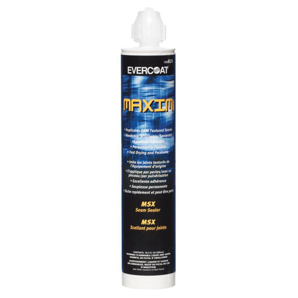 Evercoat MAXIM 100825 Seam Sealer, 305 mL Cartridge, Paste, Beige, 24 hr Curing