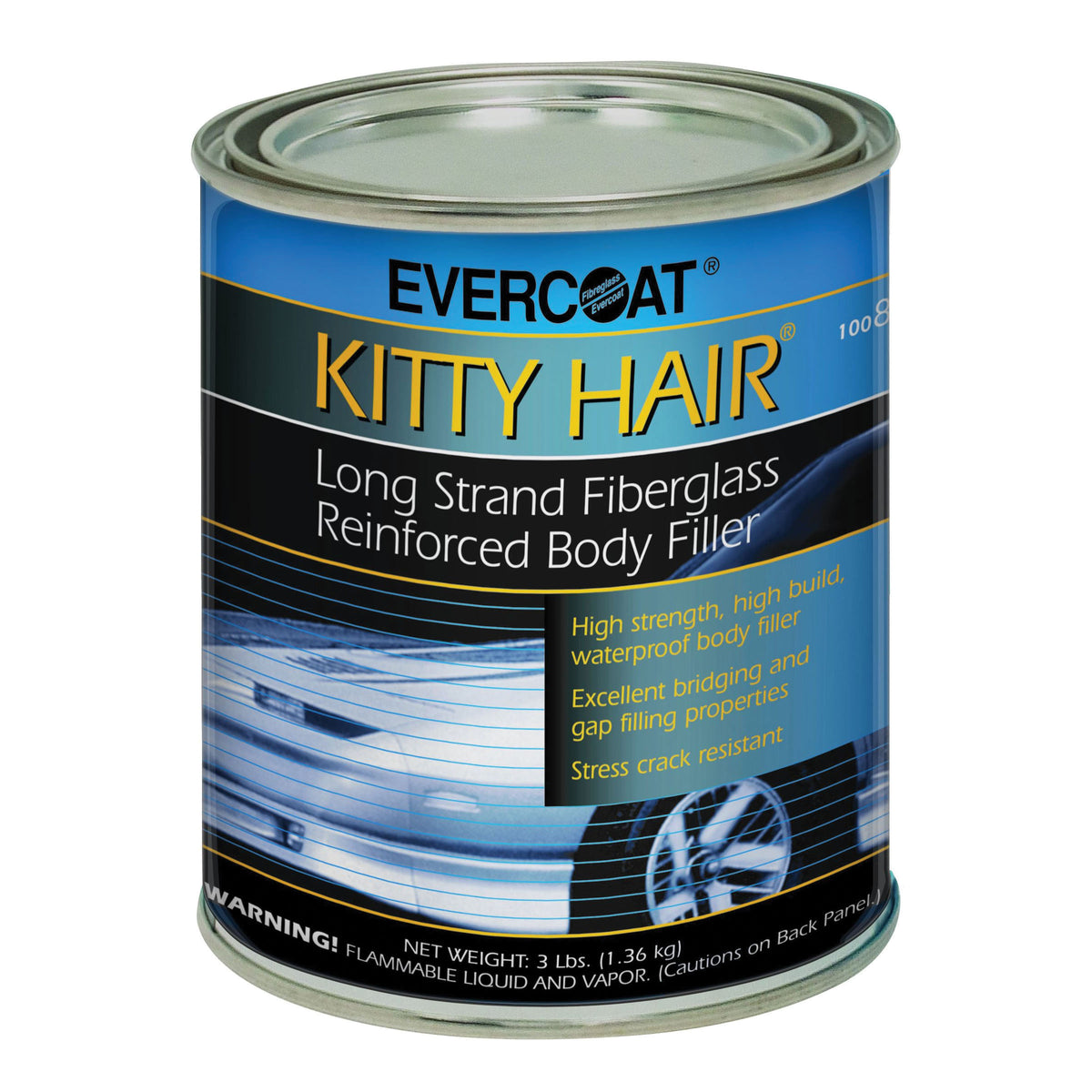 Evercoat 868 Kitty Hair Long Strand Body Filler - 1 qt Paste