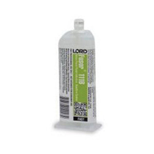 LORD Fusor 111B 2-Part Fast Bonding Adhesive, Green, 1.7 oz Cartridge Paste