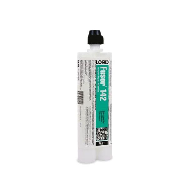 LORD Fusor 142 Fast Sandable Repair Adhesive, 7.1 oz Black Cartridge