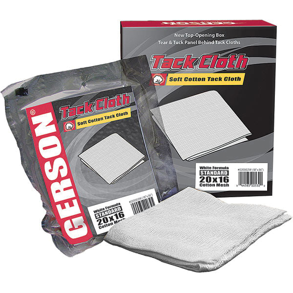 Gerson Standard Tack Cloth 020002G Gold 36 in x 18 in, Wax-Free, Silicone-Free