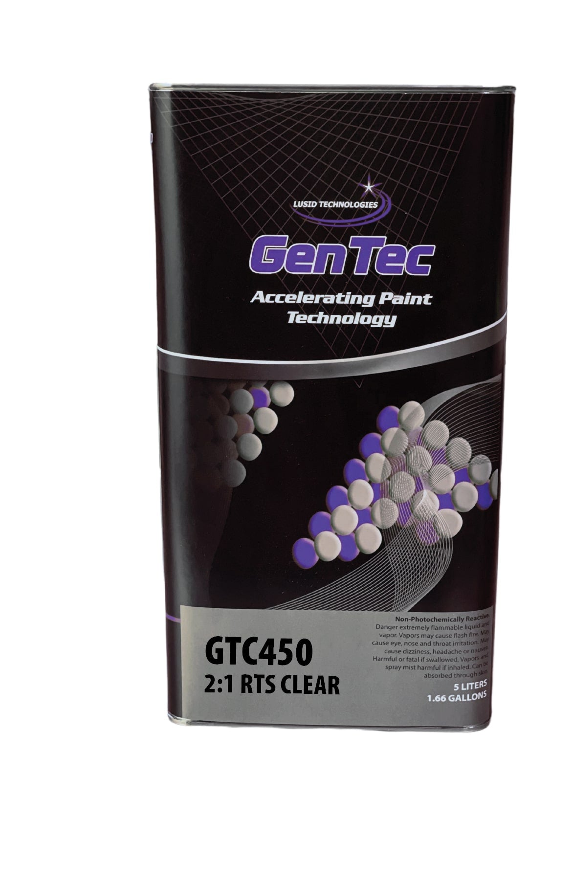 GenTec GTC4505L Premium Overall Clear Coat 5 L 2:1 Mixing