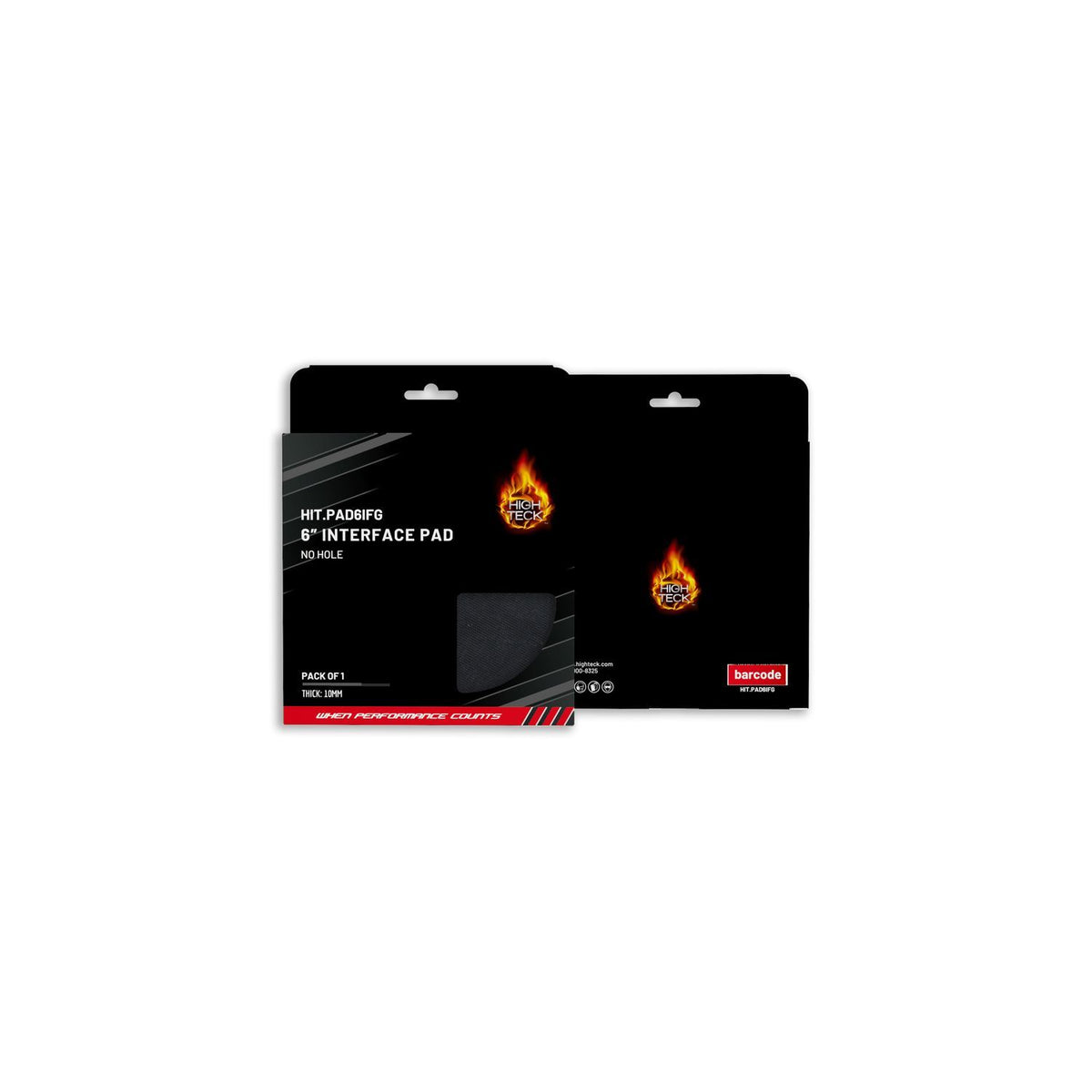 High Teck PAD6IFG 6" No-Hole Interface Pad Thickness 2/5"