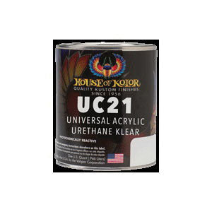 House of Kolor UC21-G01 Universal Acrylic Urethane Klear, 1 gal, 2:1 Mixing