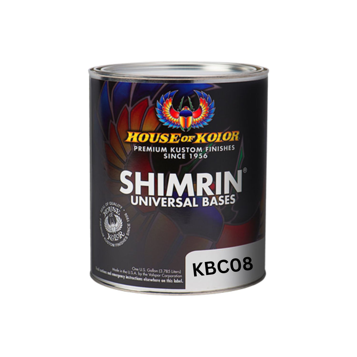 House of Kolor C2C-KBC08-Q01 Tangerine Universal Basecoat 1 qt Can