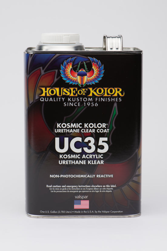House of Kolor UC35-G17 Topcoat Clearcoat 1 gal Can High Gloss Fast Drying