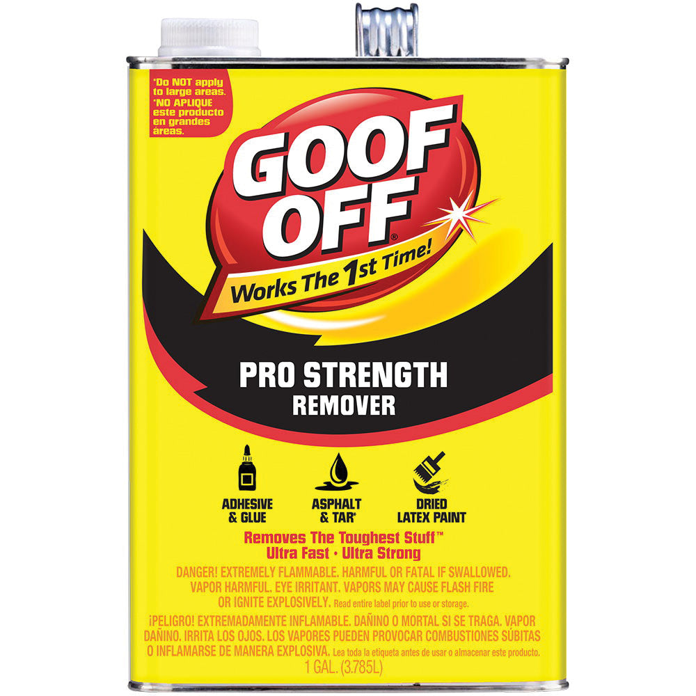 Klean-Strip FG654 Pro Strength Adhesive Remover, 16 oz Non-Aerosol Can, Water White