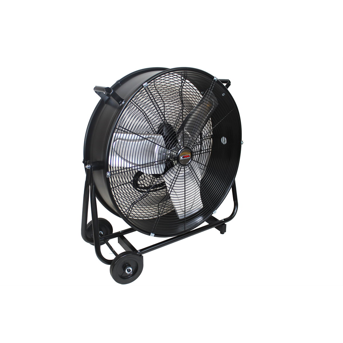K Tool 24" Direct Drive Industrial Tilting Drum Fan
