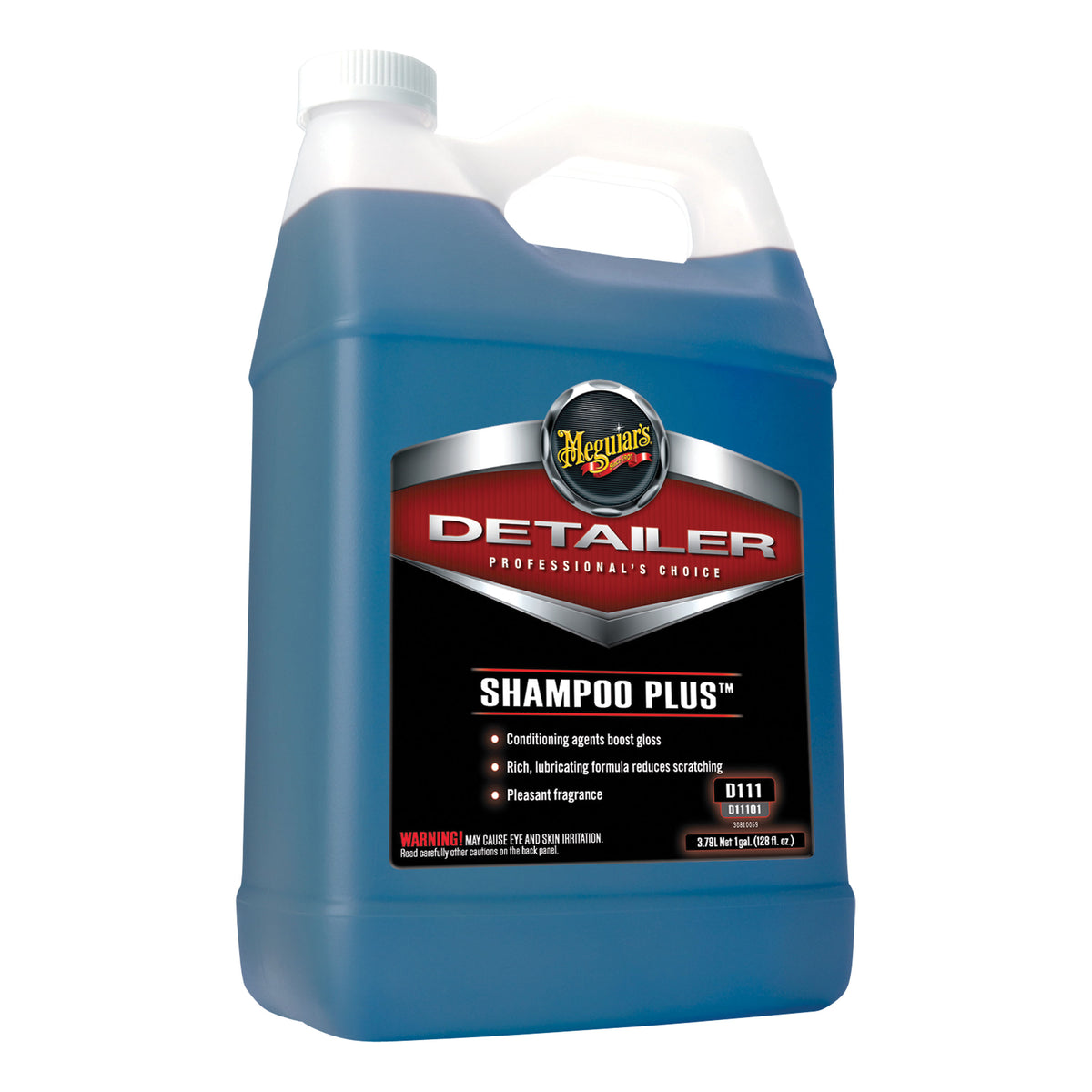 Meguiar's D11101 Detailer Shampoo Plus 1 gal Blue Liquid