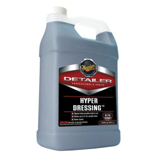 Meguiar's D17001 Hyper Dressing 1 gal Liquid 4:1 Mixing