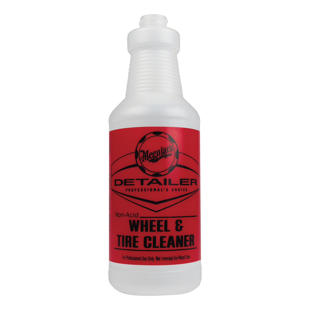 Meguiar's D20143 Pre-Labeled 32 oz Bottle for Non-Acid Wheel & Tire Cleaner