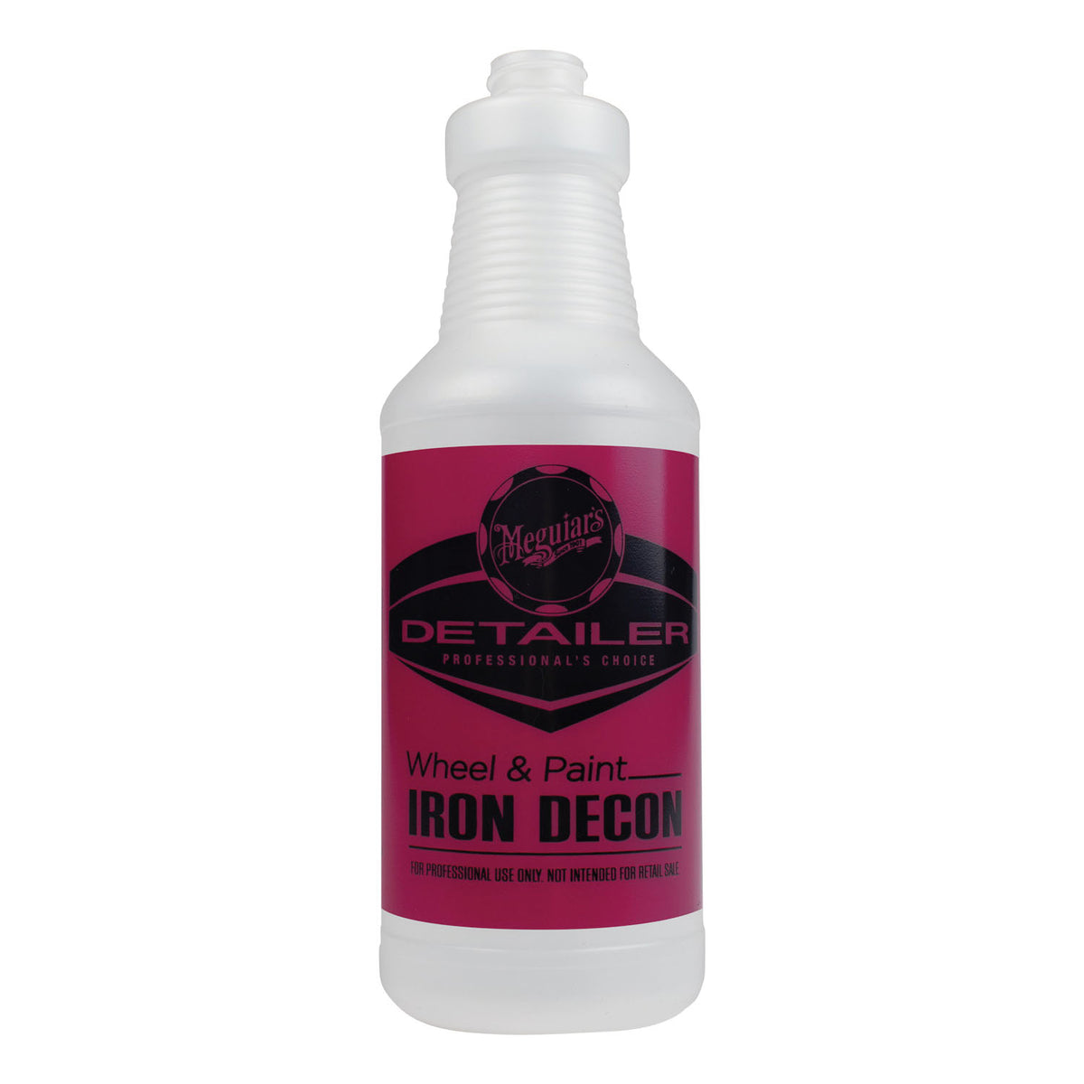 Meguiar's D201801 Pre-Labeled 32 oz Bottle for Wheel and Paint Iron Decon