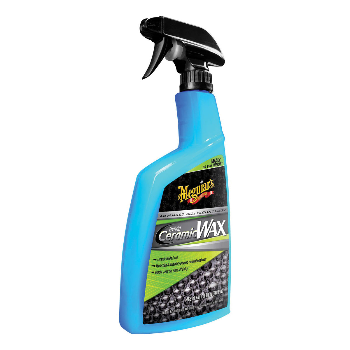 Meguiar's G190526 Hybrid Ceramic Wax 26 oz Light Sky Blue Spray Bottle