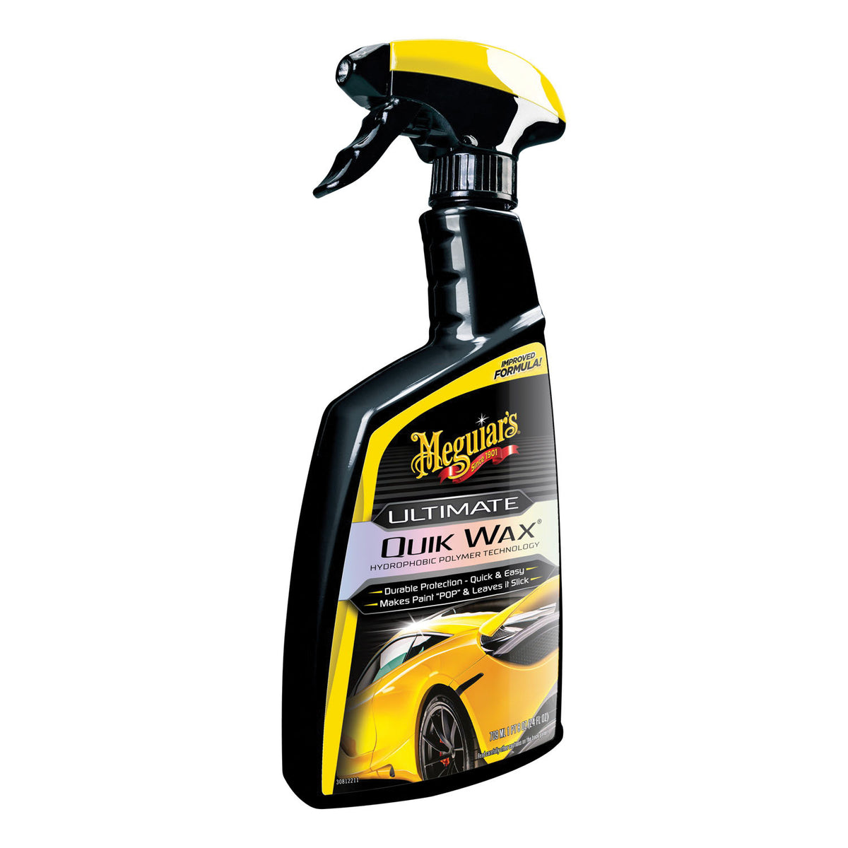 Meguiar's G200924 Ultimate Quik Wax 24 oz White Spray Bottle