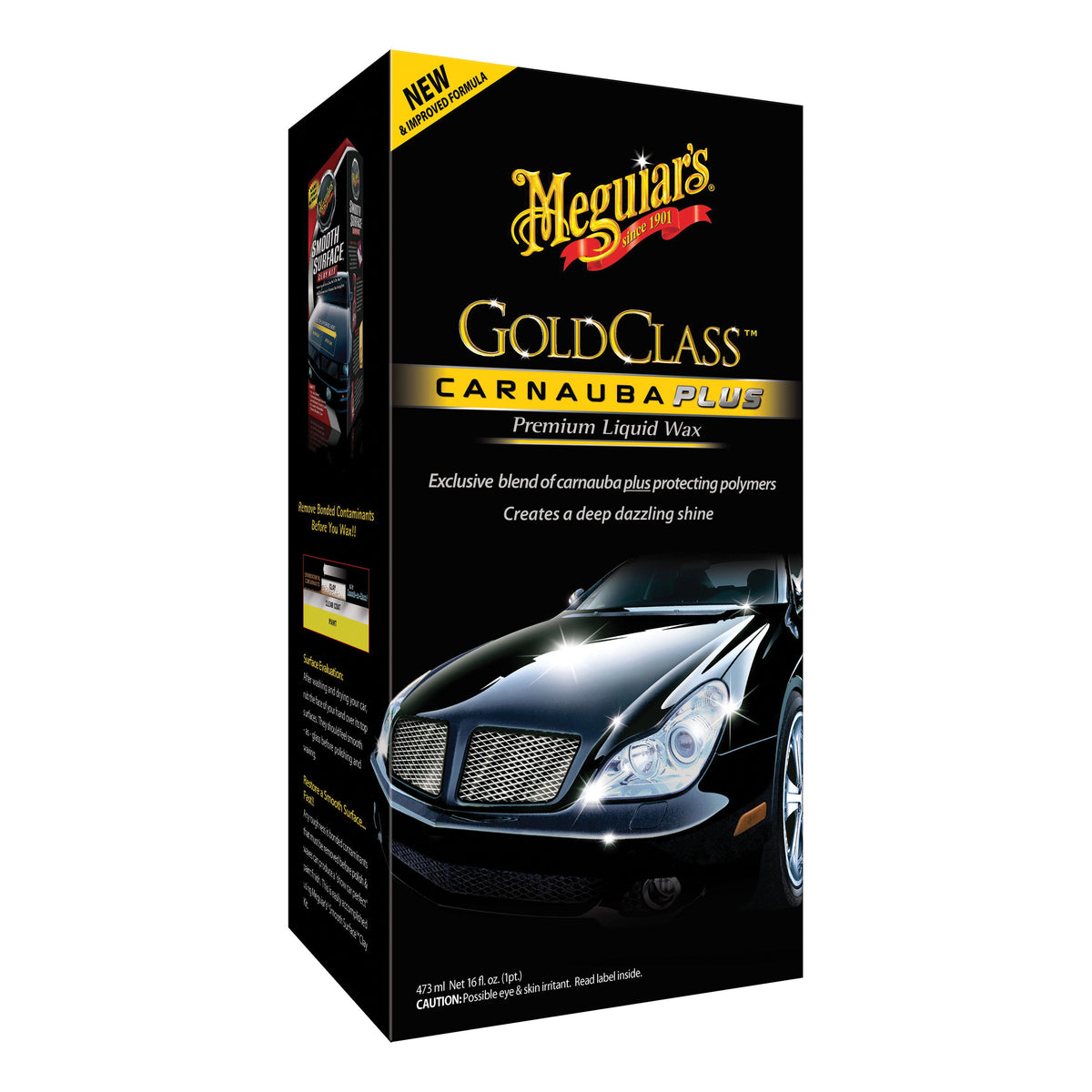 Meguiar's Gold Class Carnauba Plus Premium Wax G7016 16 oz Bottle