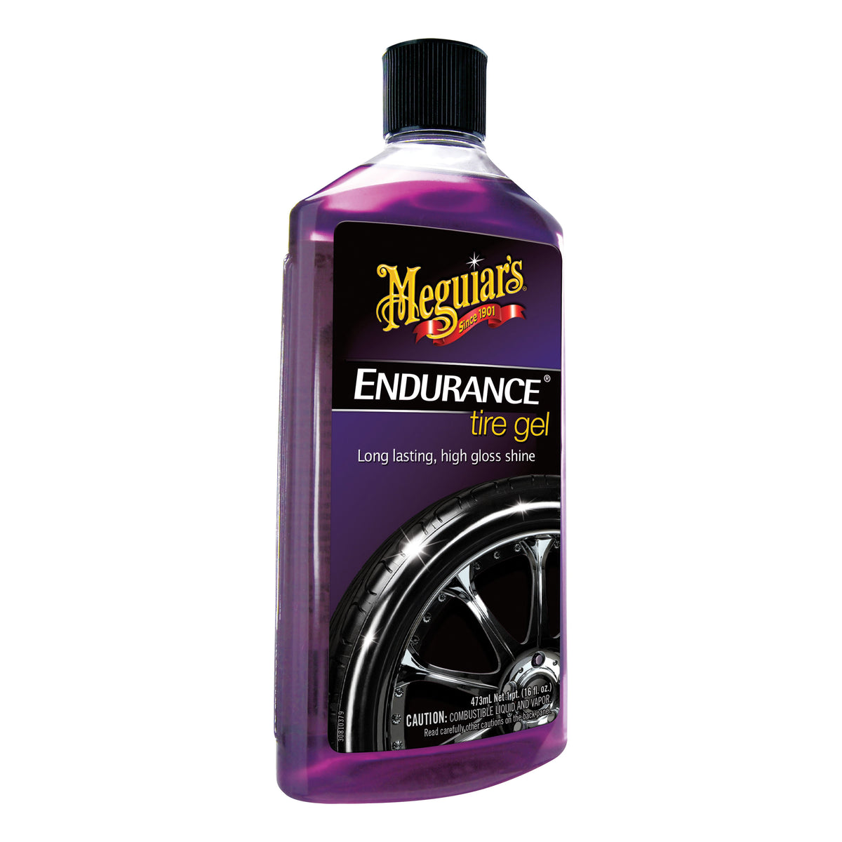 Meguiar's G7516 Endurance Tire Gel 16 oz Violet Bottle