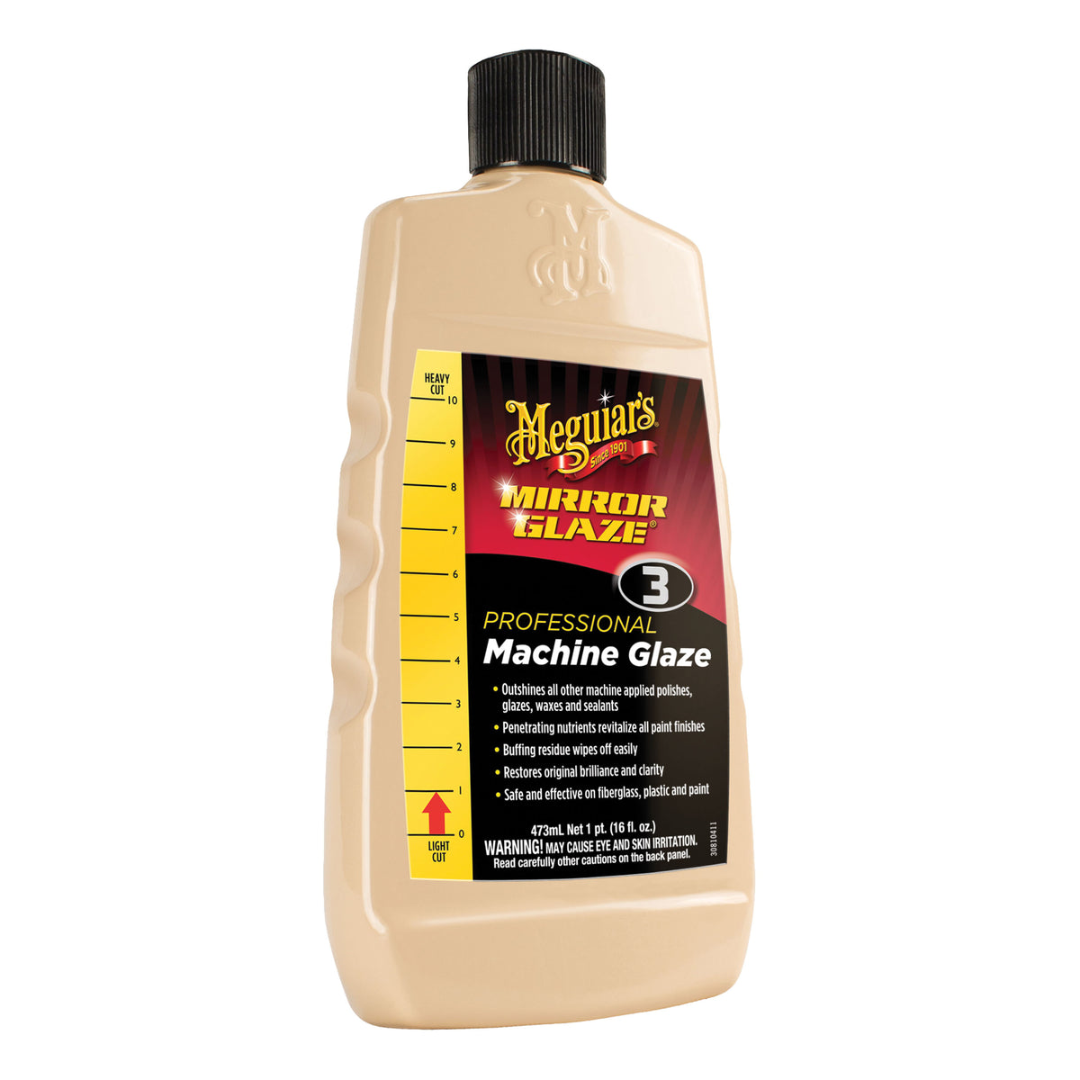 Meguiar's M0316 Mirror Glaze Machine Glaze 16 oz Gloss White