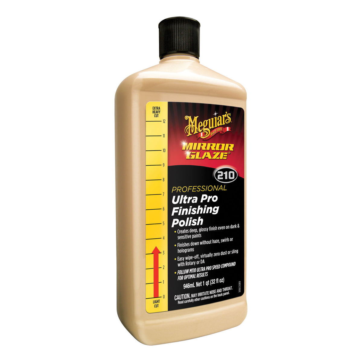 Meguiar's Mirror Glaze Ultra Pro Finishing Polish 32 oz White Liquid