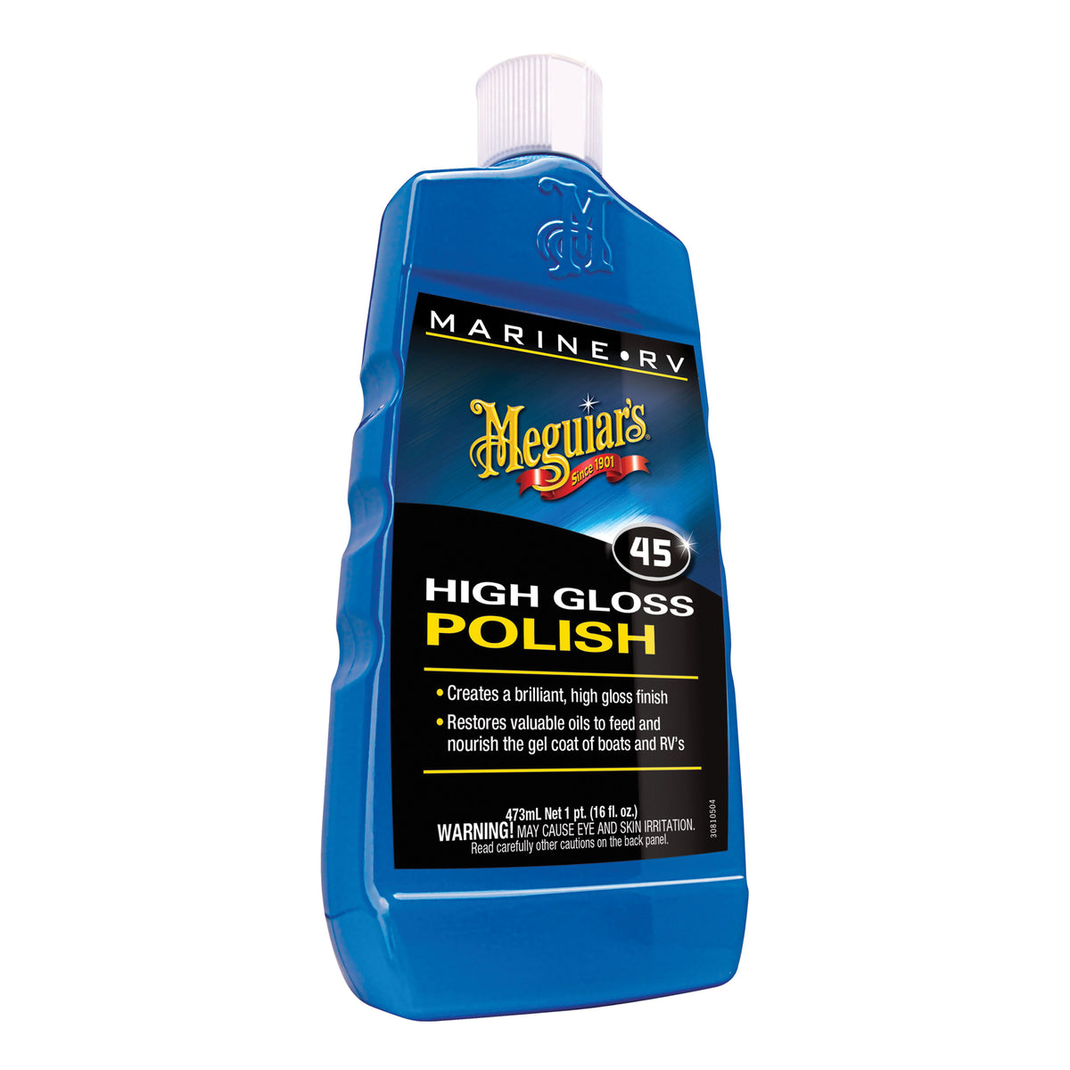 Meguiar's Marine/RV High Gloss Polish M4516 16 oz White Bottle