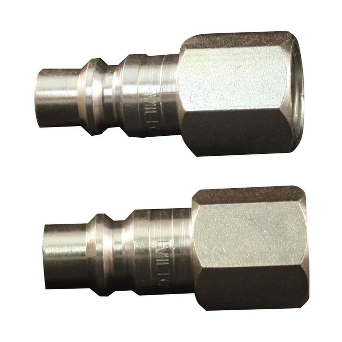 Milton 1/4" Female Plug H-Style S1840 - case hardened steel, 3/8" flow, 300 psi max, 67 scfm for