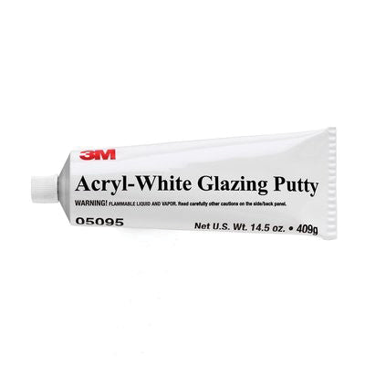 3M 5095 White Acrylic Putty - 14.5 oz Tube