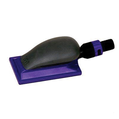 3M 5207 Dust-Free Sanding Block 5 in Diameter x 2.756 in Width, Purple, Hook-it Hook and Loop