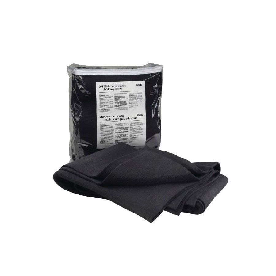 3M High Performance Welding Drape 5919 80 x 57 in Carbon Fiber