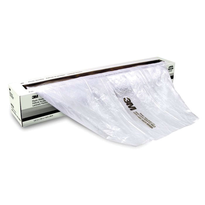 3M Products 06724 Plastic Sheeting, 16 ft W x 400 ft L, HDPE, Translucent