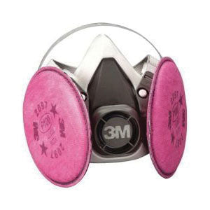 3M 7183 Half Facepiece Respirator Packout Large P100 Filter includes half facepiece and P100 filter