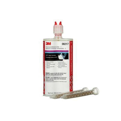 3M 8217 2‑Part Universal Adhesive, 200 mL Cartridge, Clear/Dark Amber Medium Syrup