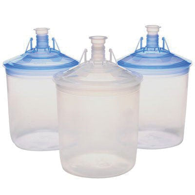 3M PPS 16000 Standard Lid and Liner Kit - 650 mL, includes 50 lids and liners, 32 sealing plugs