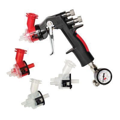 3M HVLP Spray Gun Kit 16587 - Includes Pressurized Gun, Two 1.8 mm and Two 2 mm Heads